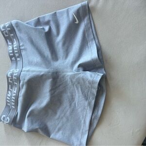 Nike Women's Light Gray Athletic Shorts